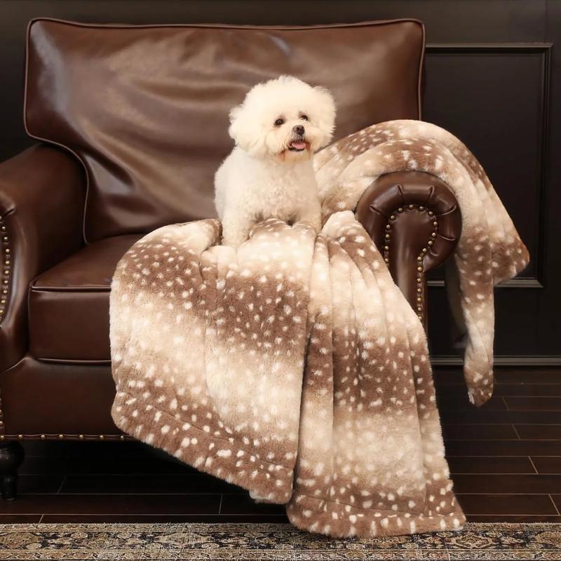 Fawn Ivory Throw Blanket